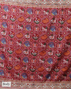 SCARLETT RED PATOLA BANARASI SILK SAREE