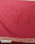 CRIMSON RED PATOLA BANARASI SILK SAREE