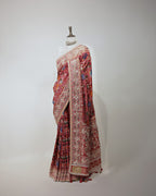 SCARLETT RED PATOLA BANARASI SILK SAREE