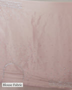 BLUSH PINK EMBELLISHED TISSUE SAREE