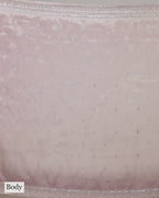 BLUSH PINK EMBELLISHED TISSUE SAREE