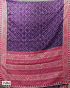 PINK AMETHYST PATOLA TUSSAR BANARASI SAREE