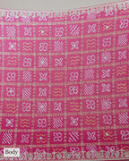 RANI BANDHEJ GHARCHOLA SAREE