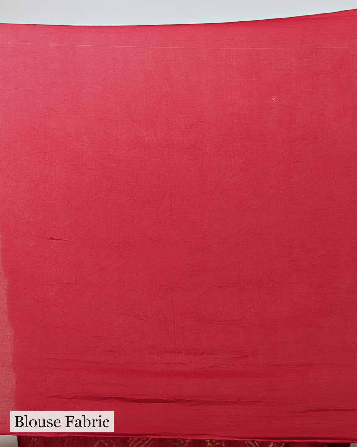 CRIMSON RED BANDHEJ GHARCHOLA SAREE