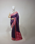 PINK AMETHYST PATOLA TUSSAR BANARASI SAREE