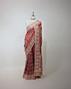 SCARLETT RED PATOLA BANARASI SILK SAREE
