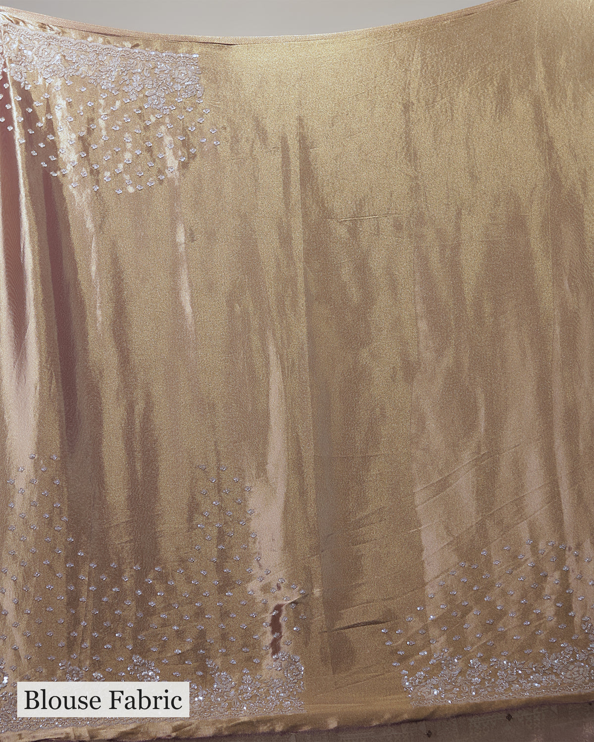 DUSTY MAUVE BANARASI TISSUE SAREE