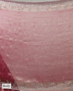 BLUSH ROSE BANARASI TISSUE SAREE