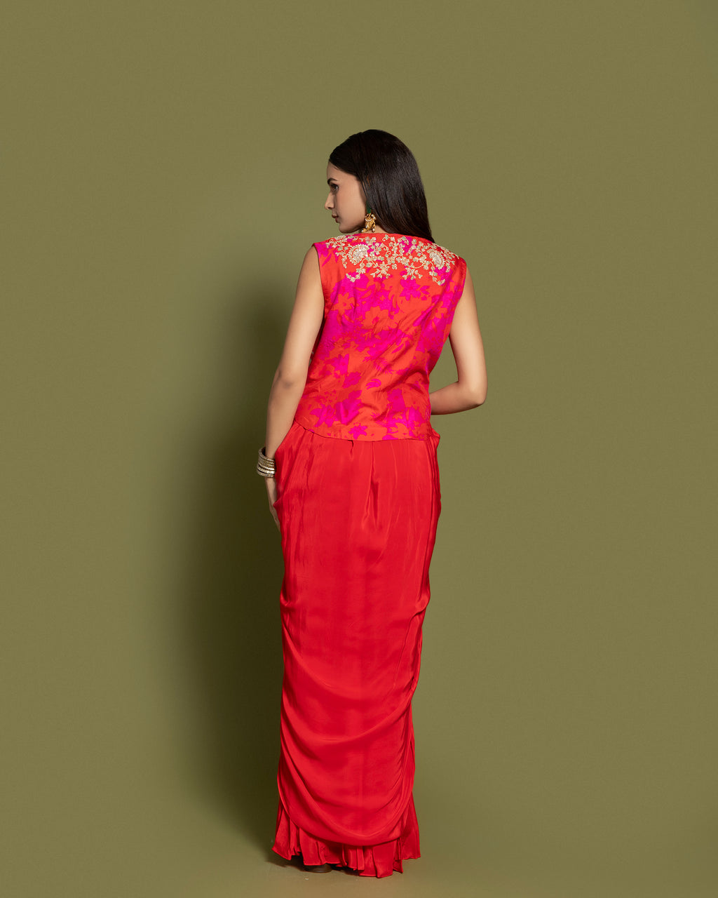 red indo western