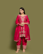RANI PINK FARSI SALWAR SUIT SET