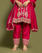 RANI PINK FARSI SALWAR SUIT SET