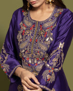 ROYAL PURPLE FARSI SALWAR SET