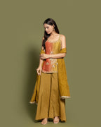 OMBRE KURTI PALAZZO SET