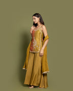OMBRE KURTI PALAZZO SET