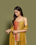 OMBRE KURTI PALAZZO SET