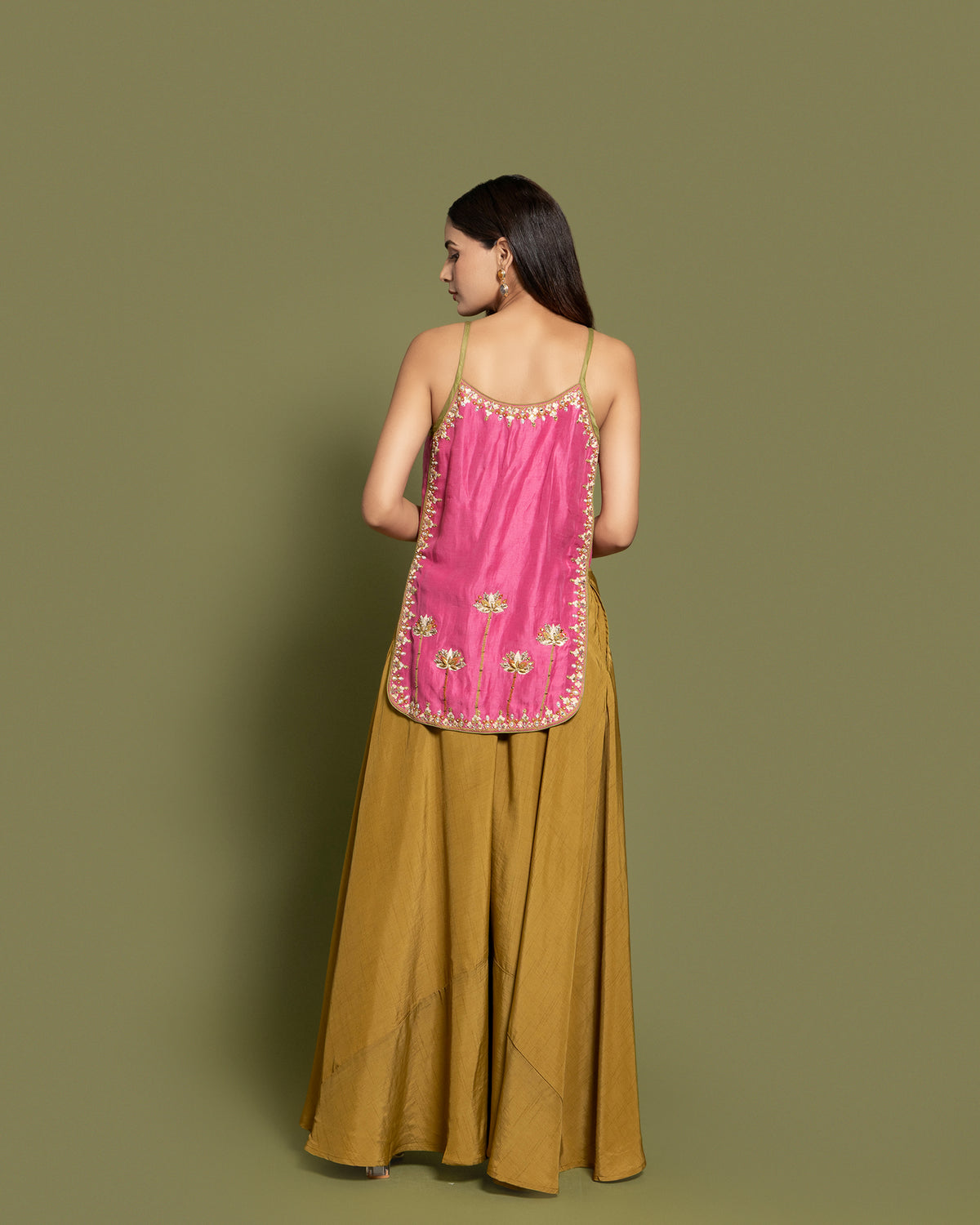 OMBRE KURTI PALAZZO SET