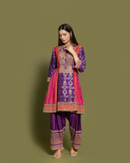 MULTICOLOR FARSI SALWAR SET