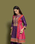 MULTICOLOR FARSI SALWAR SET