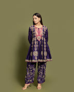 AMETHYST SILK FARSI SALWAR SUIT SET