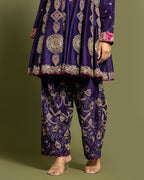 AMETHYST SILK FARSI SALWAR SUIT SET