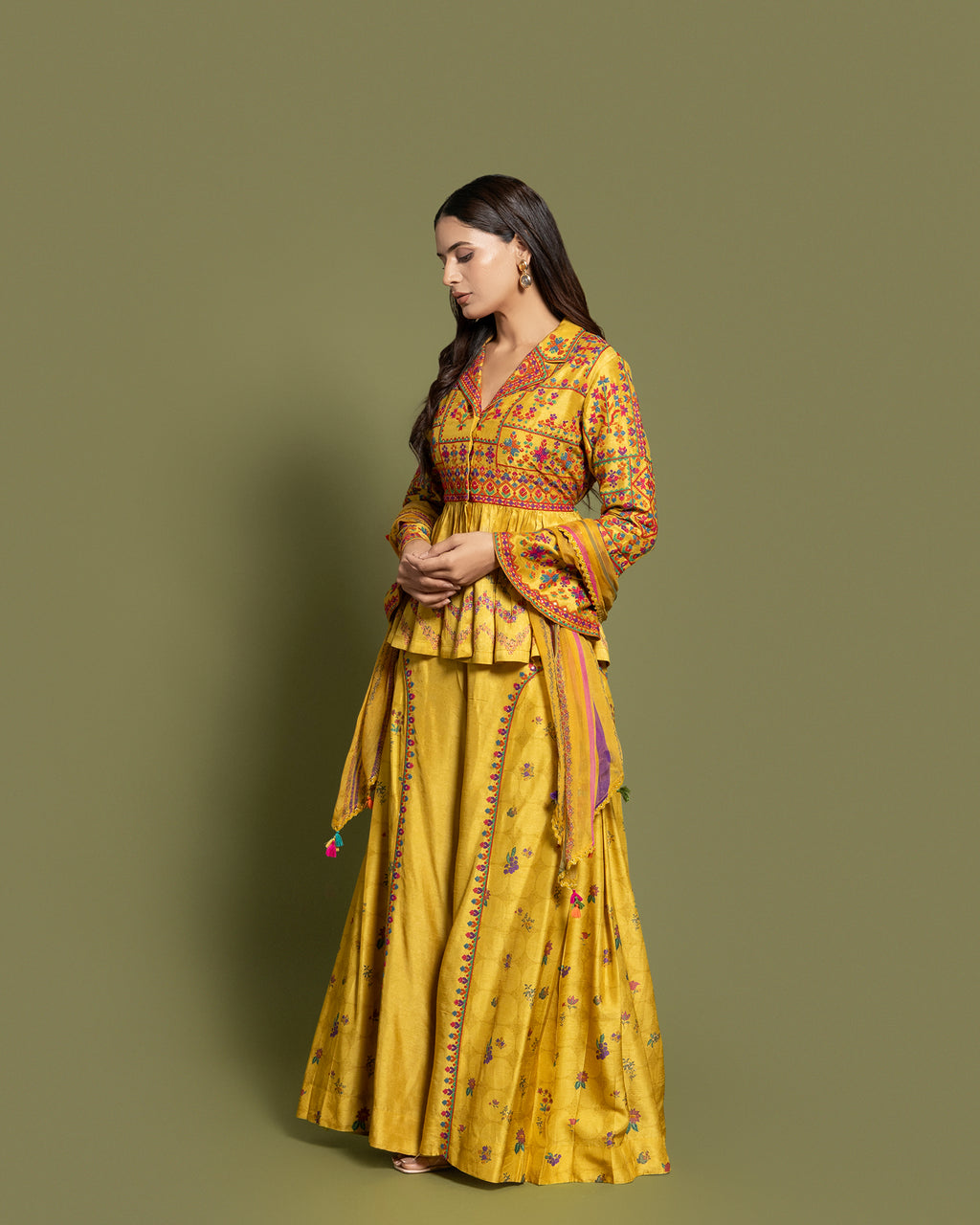 MUSTARD FUSION JACKET SET