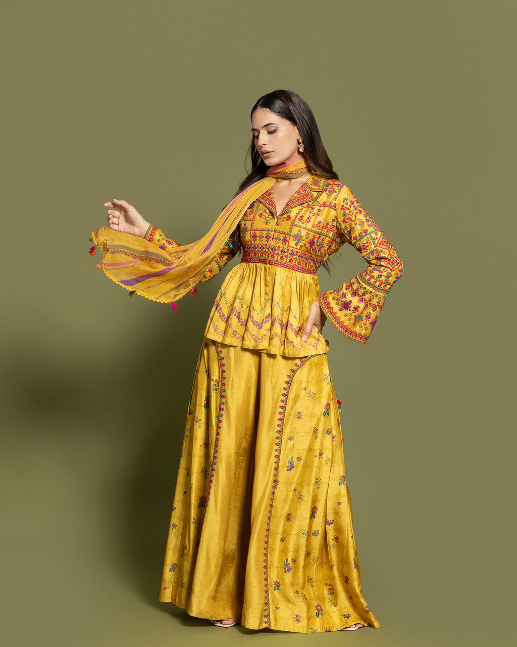 MUSTARD FUSION JACKET SET