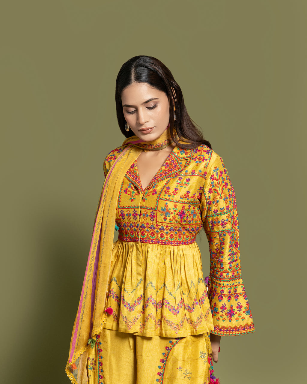 MUSTARD FUSION JACKET SET
