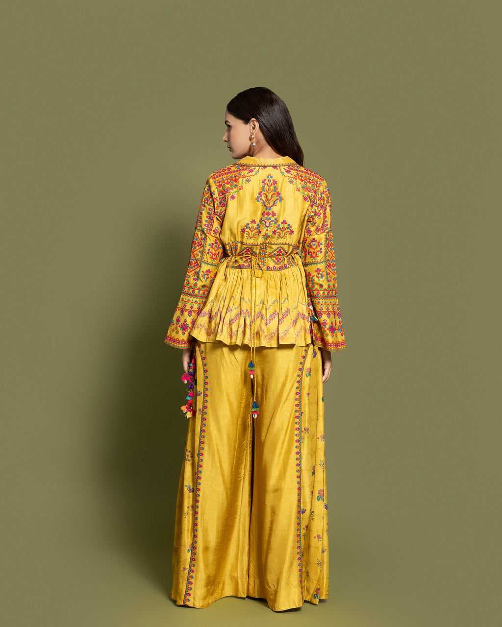 MUSTARD FUSION JACKET SET