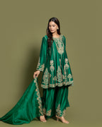 EMERALD SILK FARSI SALWAR SET