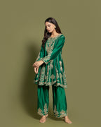 EMERALD SILK FARSI SALWAR SET