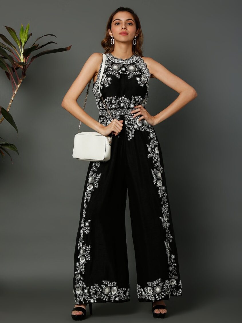 Printed Full Length Girl Party Wear Jumpsuit at Rs 350/piece in Mumbai |  ID: 25156441362